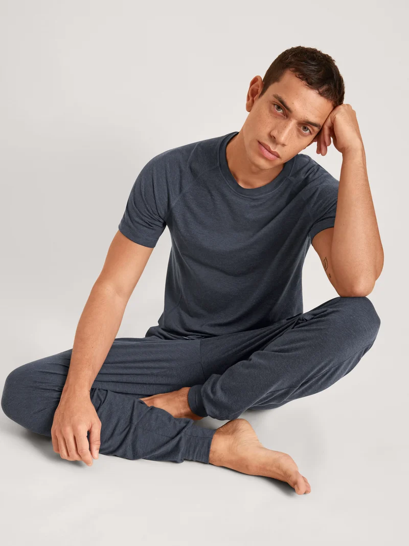 MEN Pyjamahose mit Bündchen