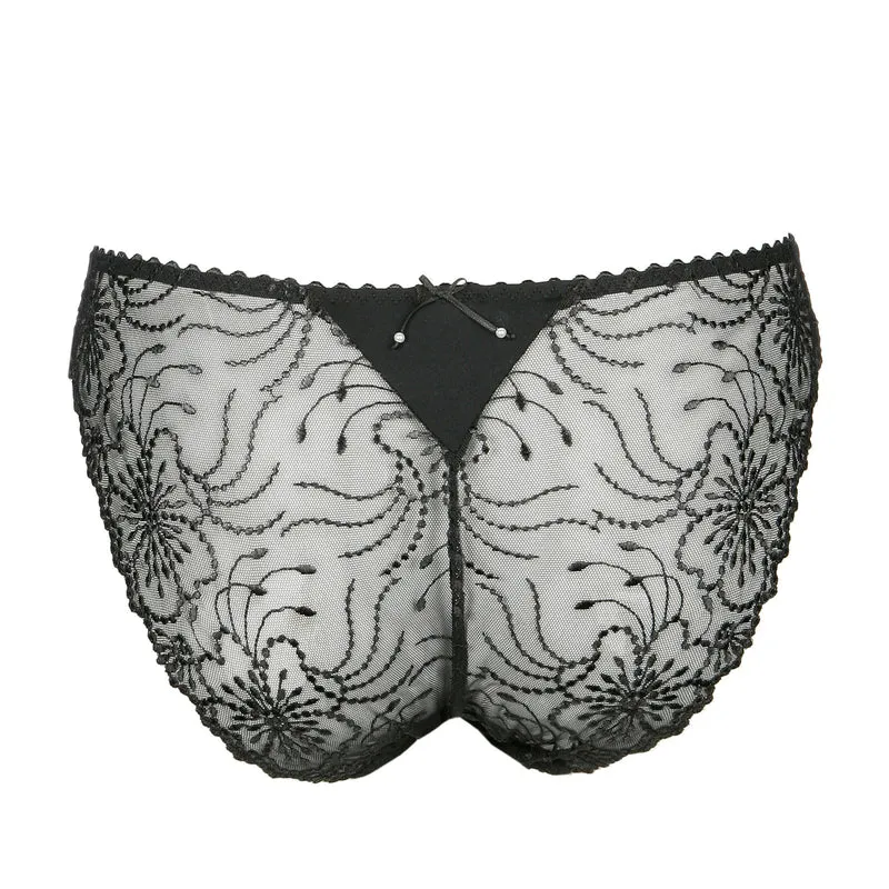 JANE schwarz Italienischer Slip