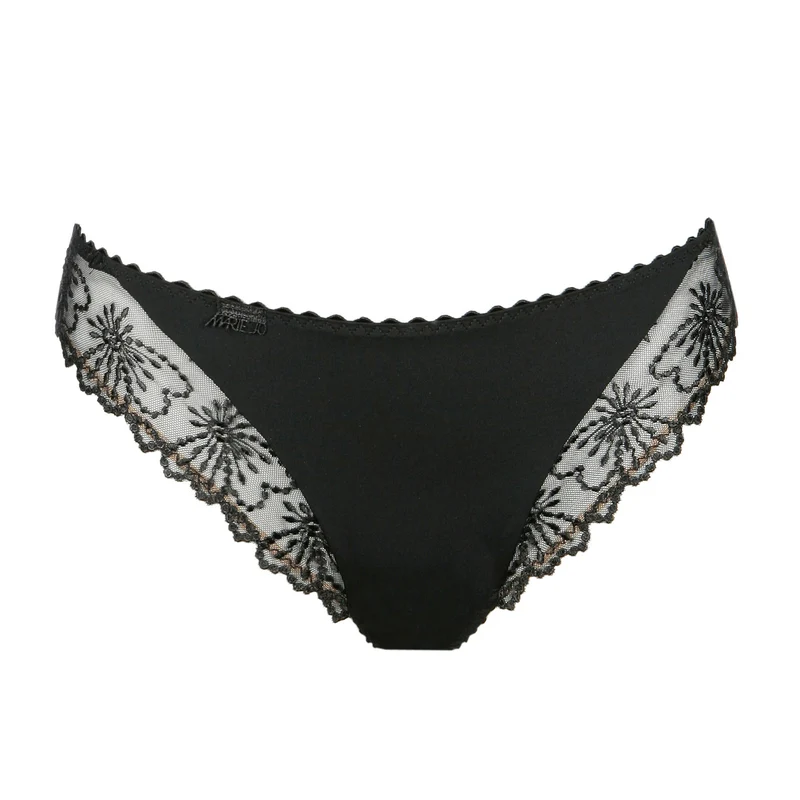 JANE schwarz Italienischer Slip