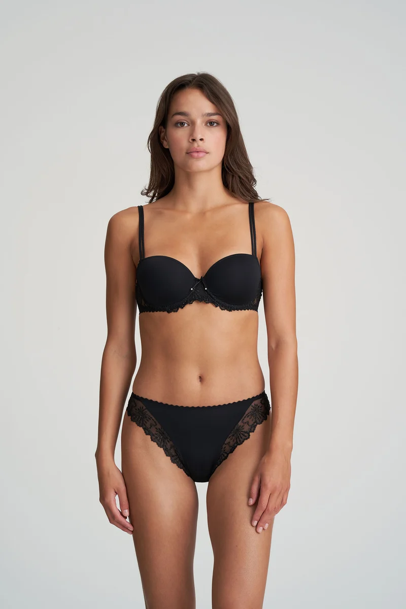 JANE schwarz Italienischer Slip