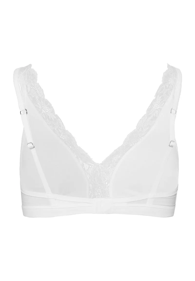 Cotton Lace Soft Cup Bra