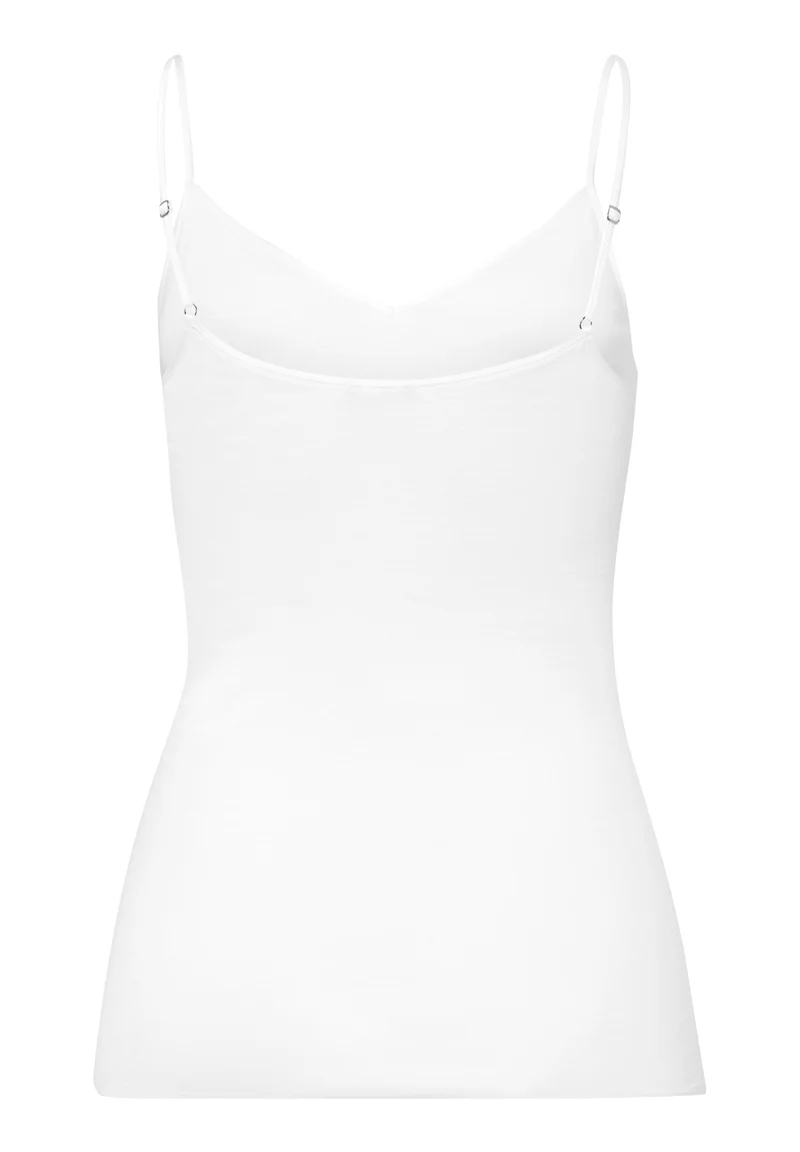 Cotton Seamless Spaghetti Top