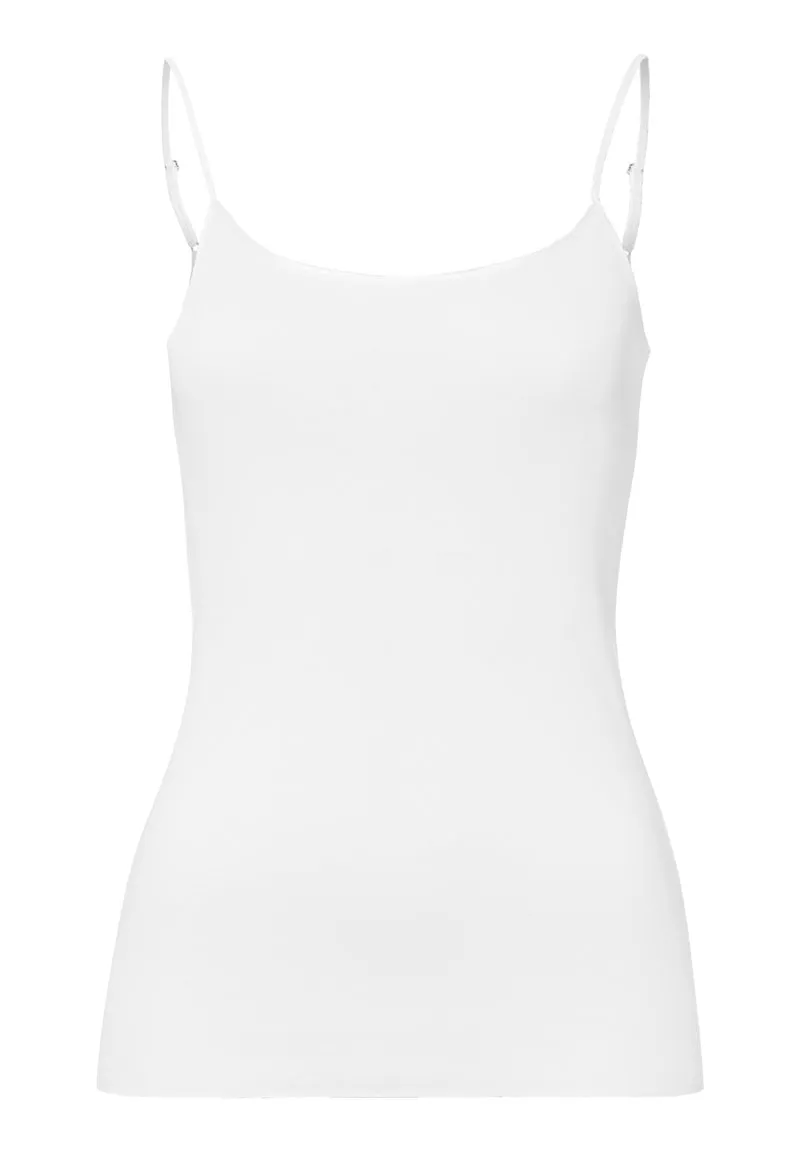 Cotton Seamless Spaghetti Top