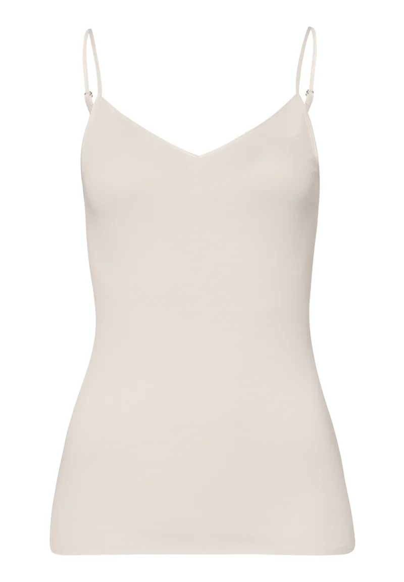 Cotton Seamless Spaghetti Top