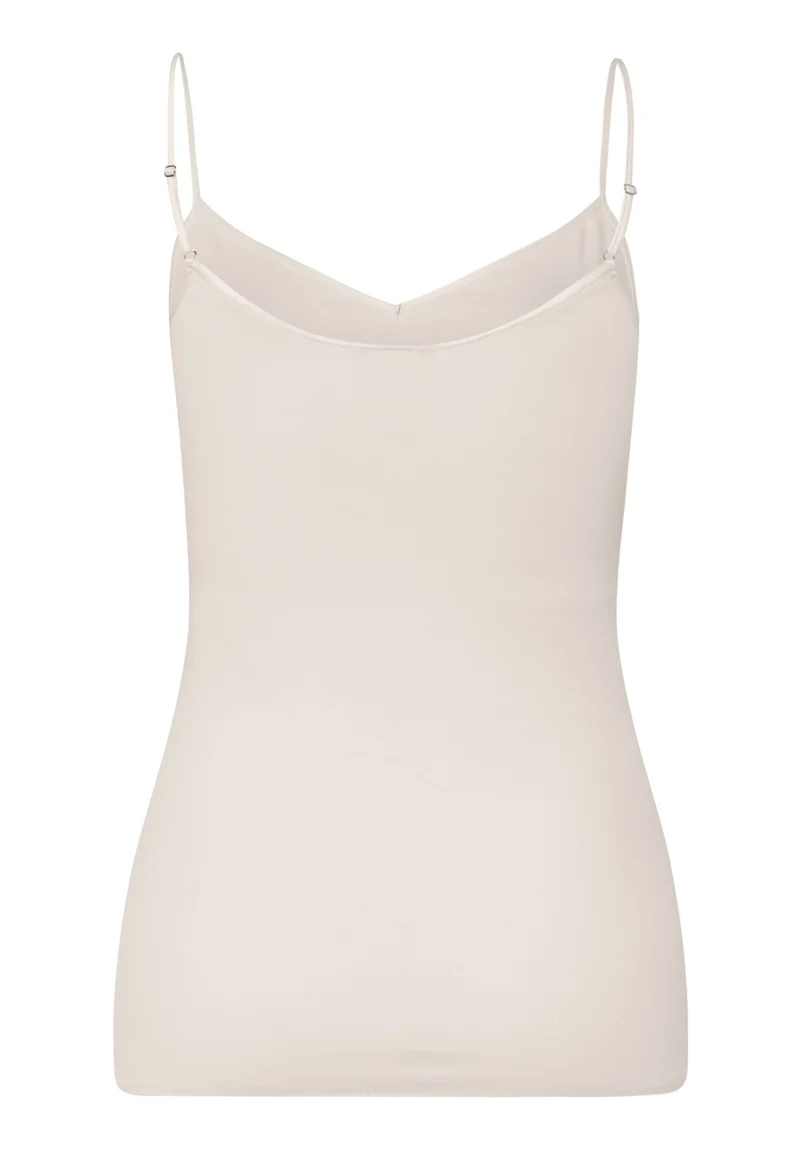 Cotton Seamless Spaghetti Top